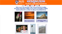 Singapur: NUS2002.de Homepage
